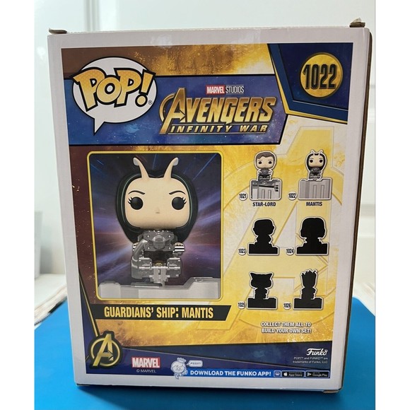 Funko Pop Guardians Ship Mantis Avengers Infinity War 1022 (Walmart Exclusive) - Picture 3 of 5